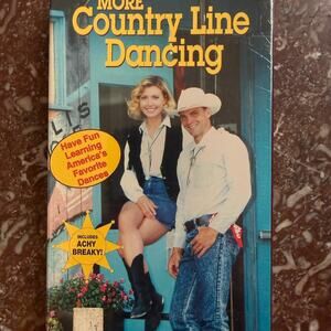 Vintage 1995 Country Line Dancing VHS NWT
